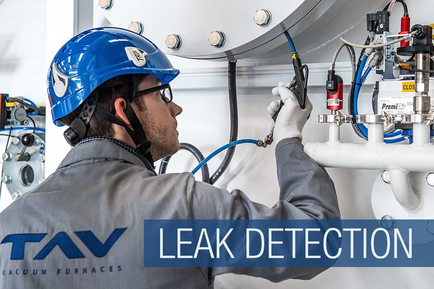 Maintenance procedures: leak detection in vacuum furnaces