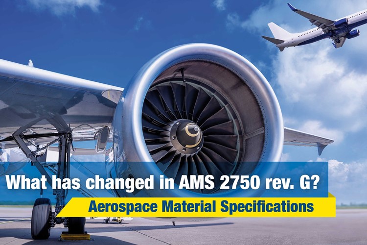What has changed in AMS (Aerospace Material Specifications) 2750 rev. G?